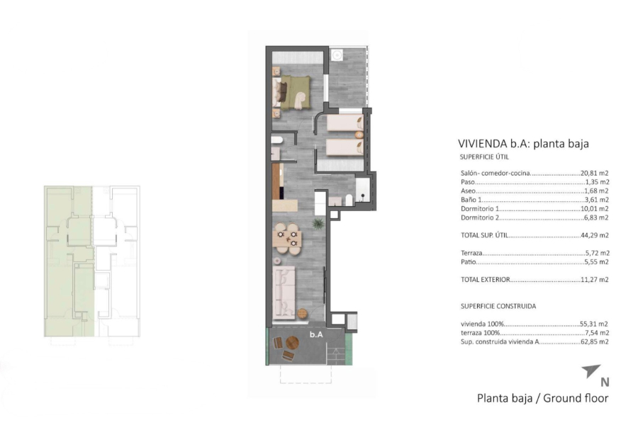 New Build - Apartment/Bungalow - Pilar de la Horadada - Torre de la Horadada