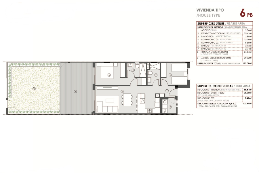 Nybygg - Leilighet/Bungalow - Torrevieja  - La Hoya
