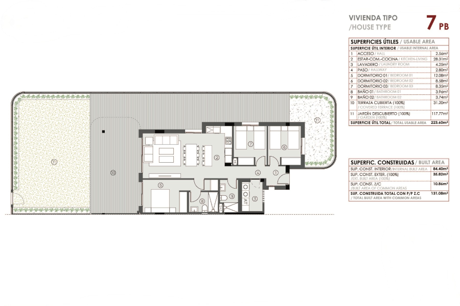 Nybygg - Leilighet/Bungalow - Torrevieja  - La Hoya