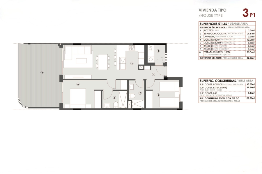 Nybygg - Leilighet/Bungalow - Torrevieja  - La Hoya