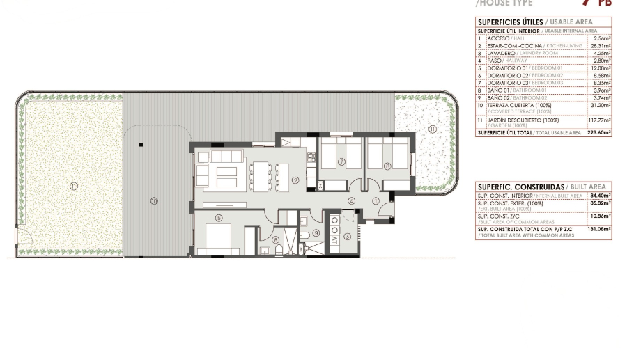 Nybygg - Leilighet/Bungalow - Torrevieja  - La Hoya