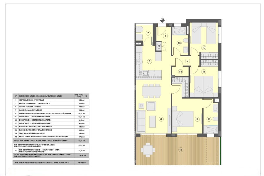 New Build - Apartment/Bungalow - Torrevieja  - Los Balcones
