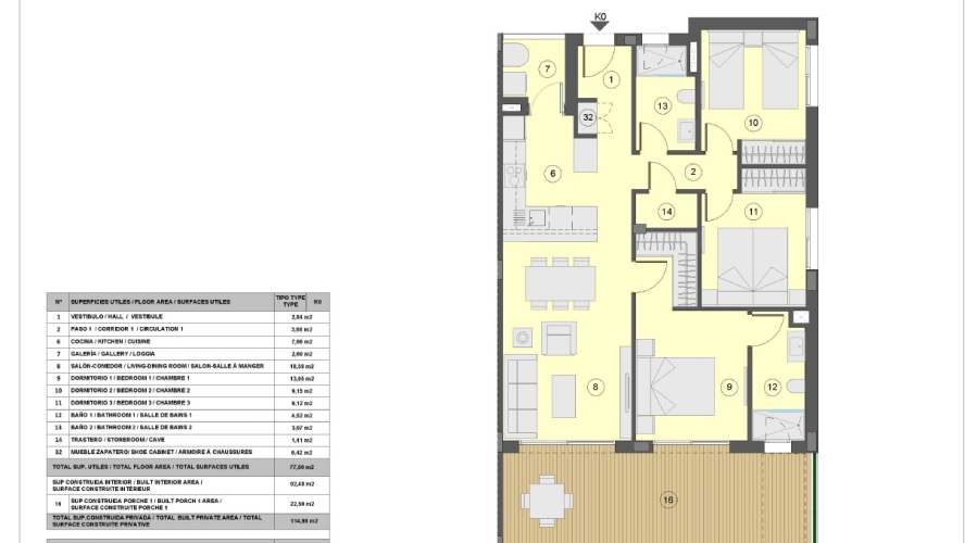 New Build - Apartment/Bungalow - Torrevieja  - Los Balcones