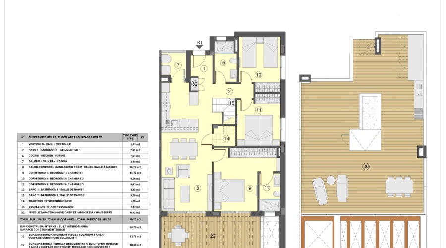 New Build - Apartment/Bungalow - Torrevieja  - Los Balcones