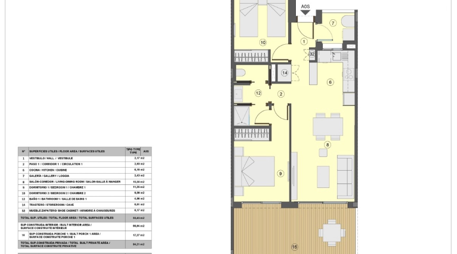 New Build - Apartment/Bungalow - Torrevieja  - Los Balcones