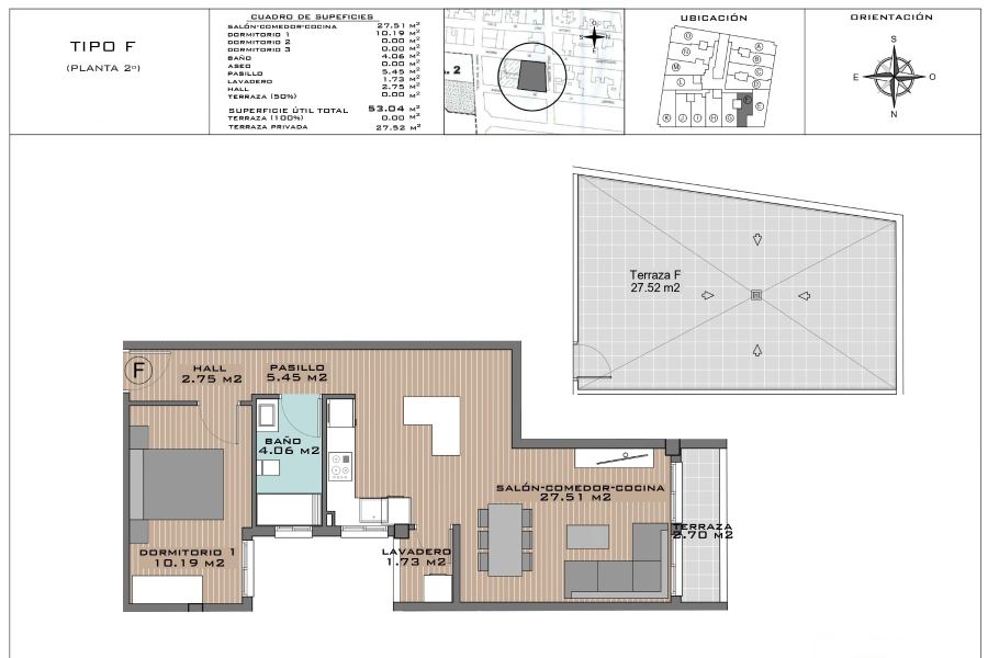 Nybygg - Leilighet/Bungalow - Algorfa