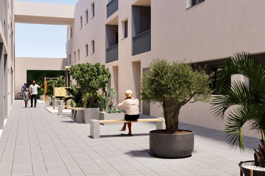 Nybygg - Leilighet/Bungalow - San Miguel de Salinas