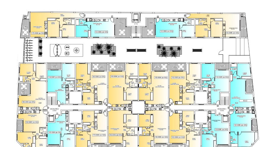 Nybygg - Leilighet/Bungalow - San Miguel de Salinas