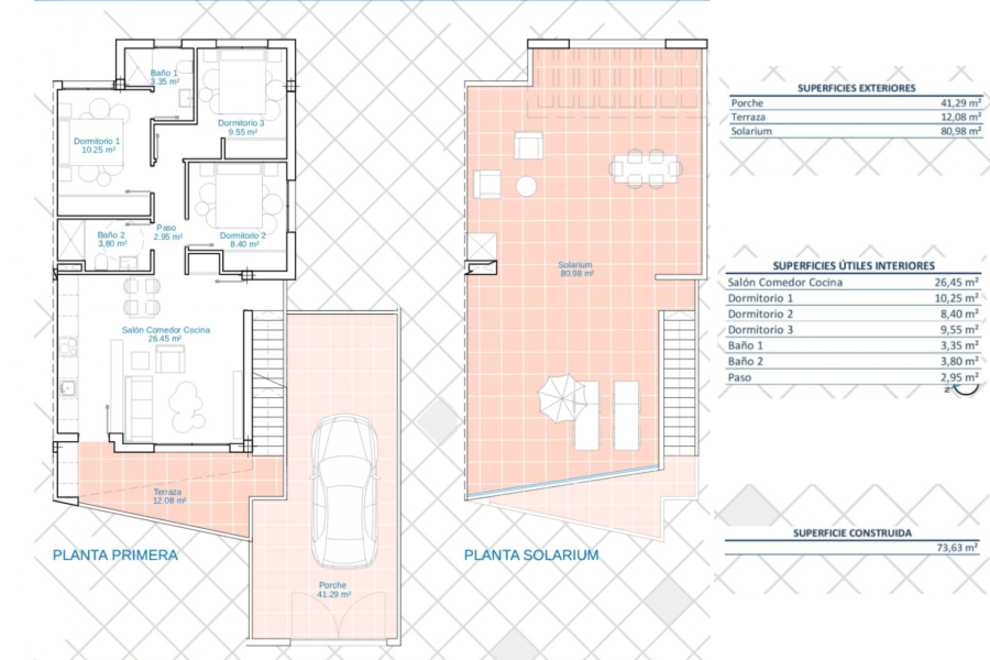 Nybygg - Leilighet/Bungalow - Pilar de la Horadada