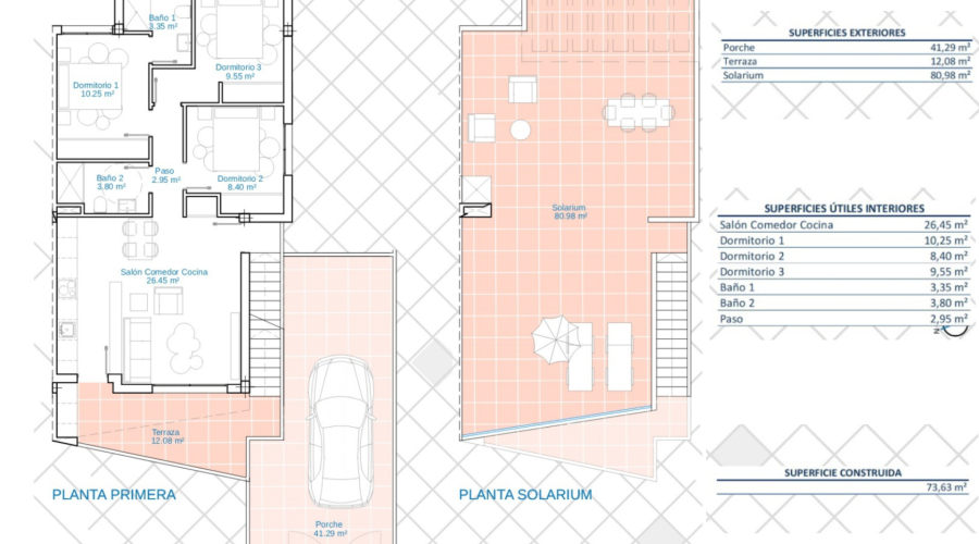 Nybygg - Leilighet/Bungalow - Pilar de la Horadada