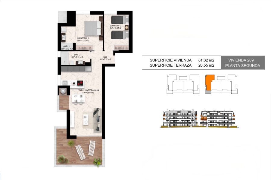 Nueva construcción  - Apartamento/Bungalow - Torrevieja  - La Hoya