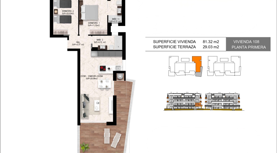Nueva construcción  - Apartamento/Bungalow - Torrevieja  - La Hoya