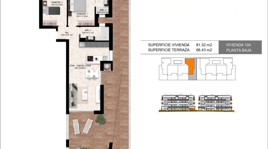 Nueva construcción  - Apartamento/Bungalow - Torrevieja  - La Hoya