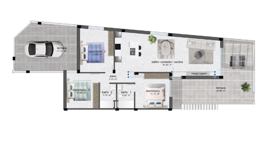 Jaunbūve - Dzīvoklis/Bungalo - Pilar de la Horadada