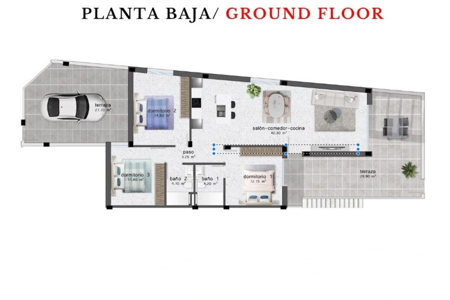 Jaunbūve - Dzīvoklis/Bungalo - Pilar de la Horadada