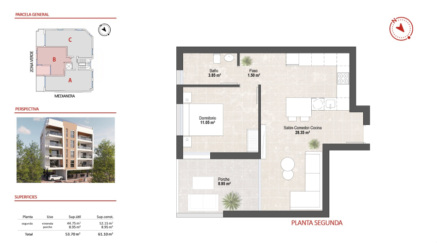 New Build - Apartment/Bungalow - San Pedro del Pinatar - Centro