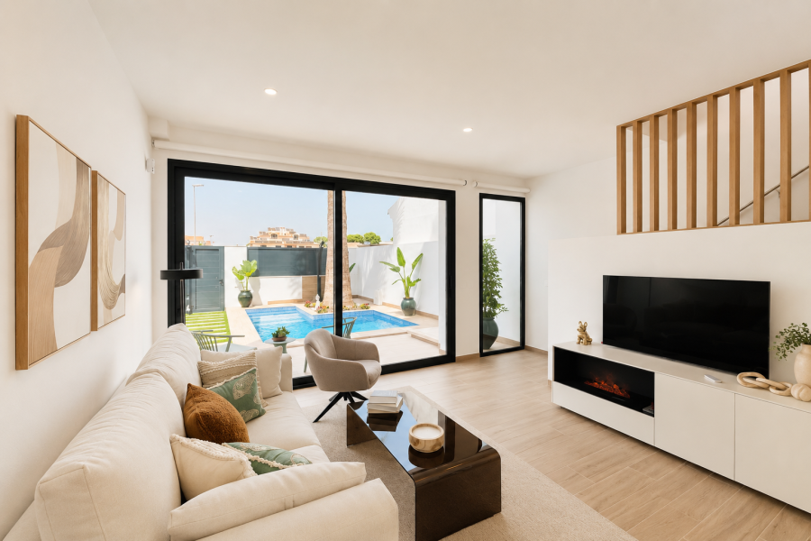 New Build - Villa / Semi detached - San Pedro del Pinatar - Centro