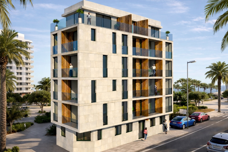 Dzīvoklis/Bungalo - Jaunbūve - Torrevieja  - Center