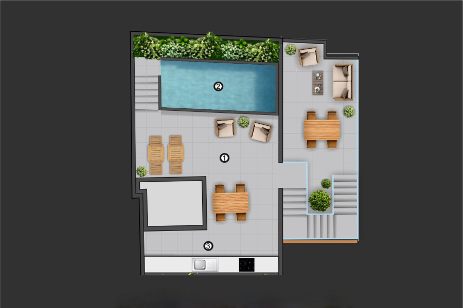 Jaunbūve - Dzīvoklis/Bungalo - Torrevieja  - Center