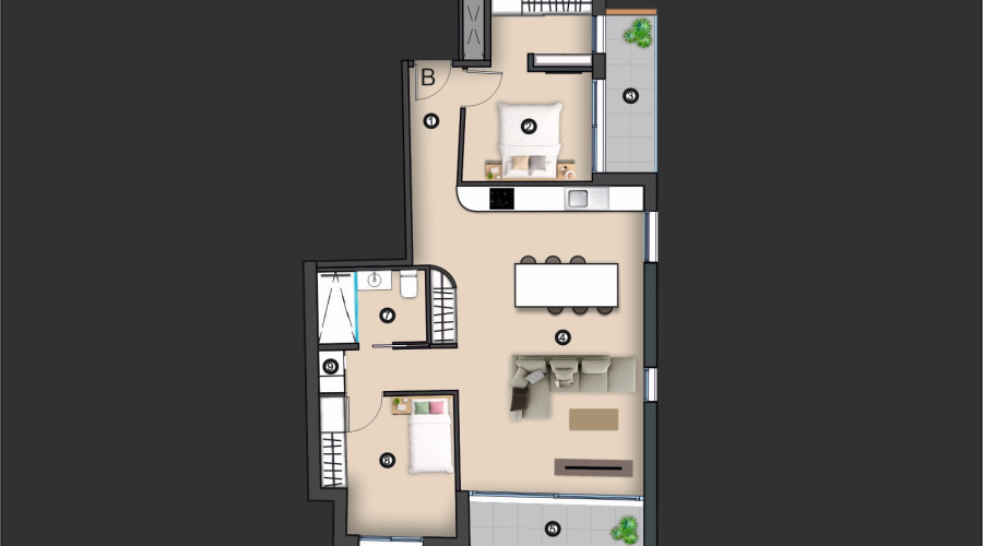 Jaunbūve - Dzīvoklis/Bungalo - Torrevieja  - Center