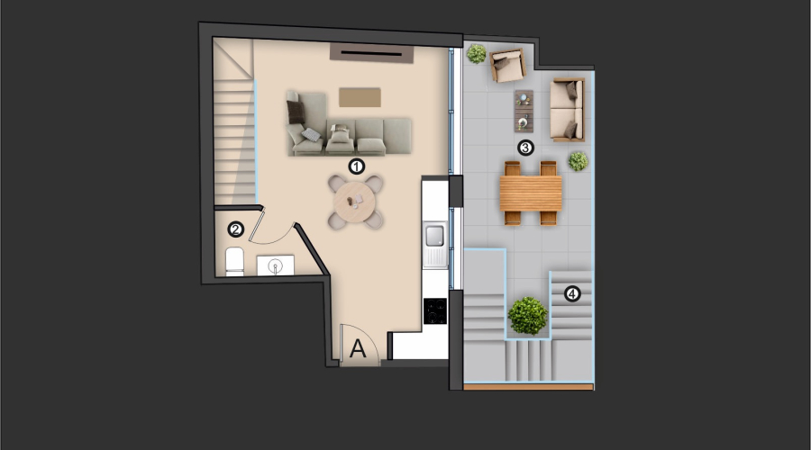 Jaunbūve - Dzīvoklis/Bungalo - Torrevieja  - Center
