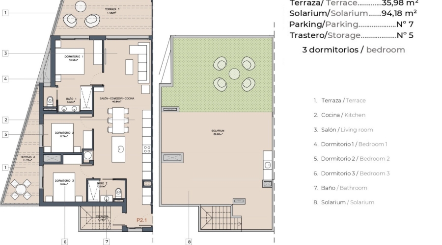 Nueva construcción  - Apartamento/Bungalow - Torrevieja  - La Rosaleda - Los Frutales